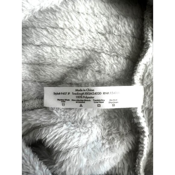 Life Rocks XL Gray Hooded Zip-Up Jacket With Headband Accessory - Picture 12 of 15